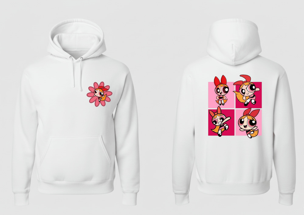 PowerPuff girls Hoodie - Photo 9 | Pinky Promise