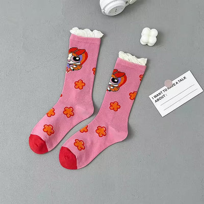 PowerPuff girls socks - Photo 4 | Pinky Promise