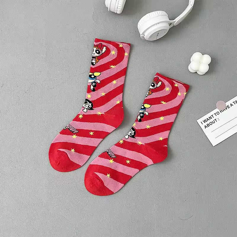 PowerPuff girls socks - Photo 6 | Pinky Promise