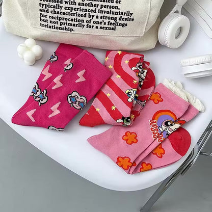 PowerPuff girls socks - Photo 7 | Pinky Promise