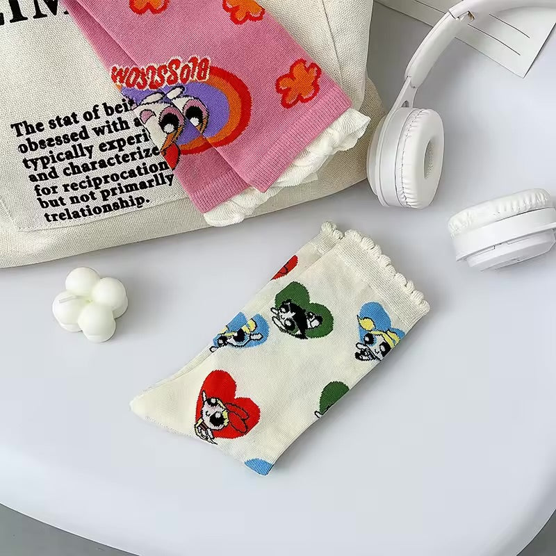 PowerPuff girls socks - Photo 8 | Pinky Promise