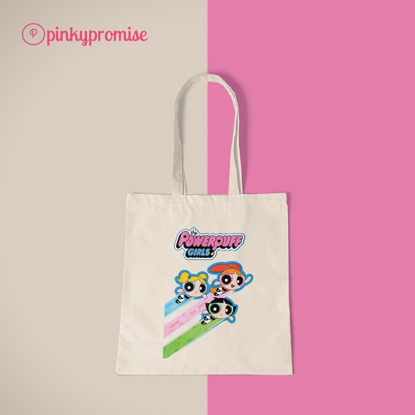 Buy powerpuff girls tote bag at Pinky Promise