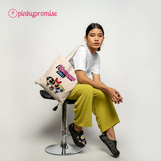 Buy powerpuff girls tote bag at Pinky Promise