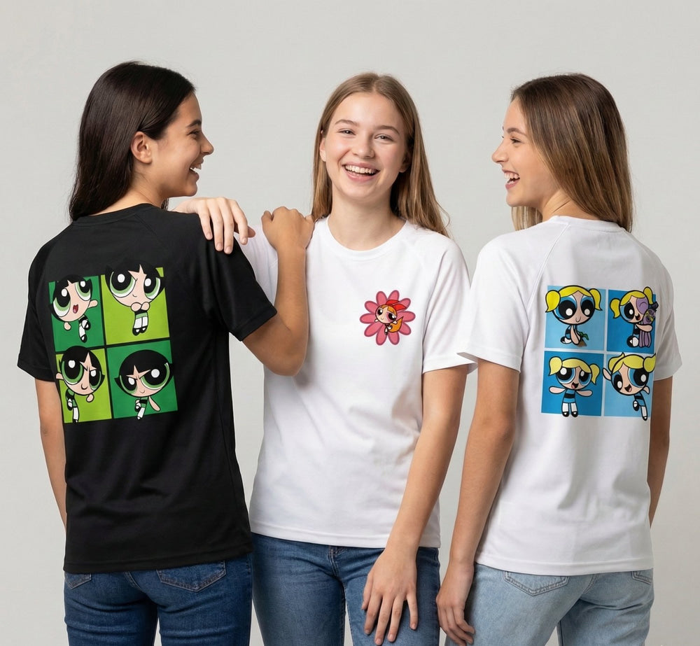 Buy powerpuff  t-shirt at Pinky Promise