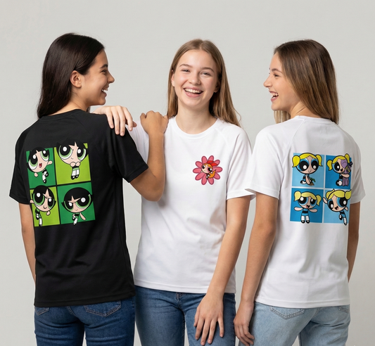 Buy powerpuff  t-shirt at Pinky Promise
