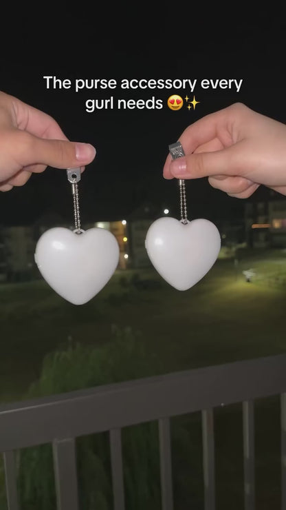 Light up purse keychains