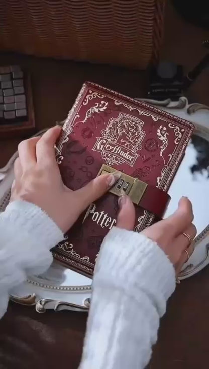 Harry potter journal notebook with lock