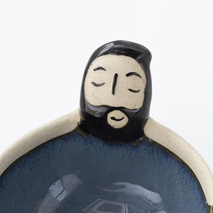 Quirky Bearded Man Ceramic Bowl - Photo 6 | Pinky Promise