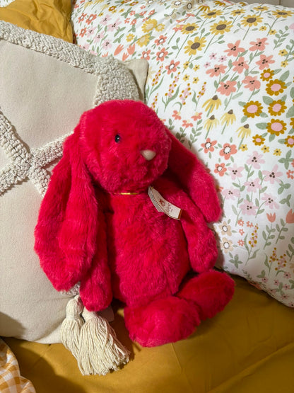Red Bunny plush -  30cm - Photo 4 | Pinky Promise