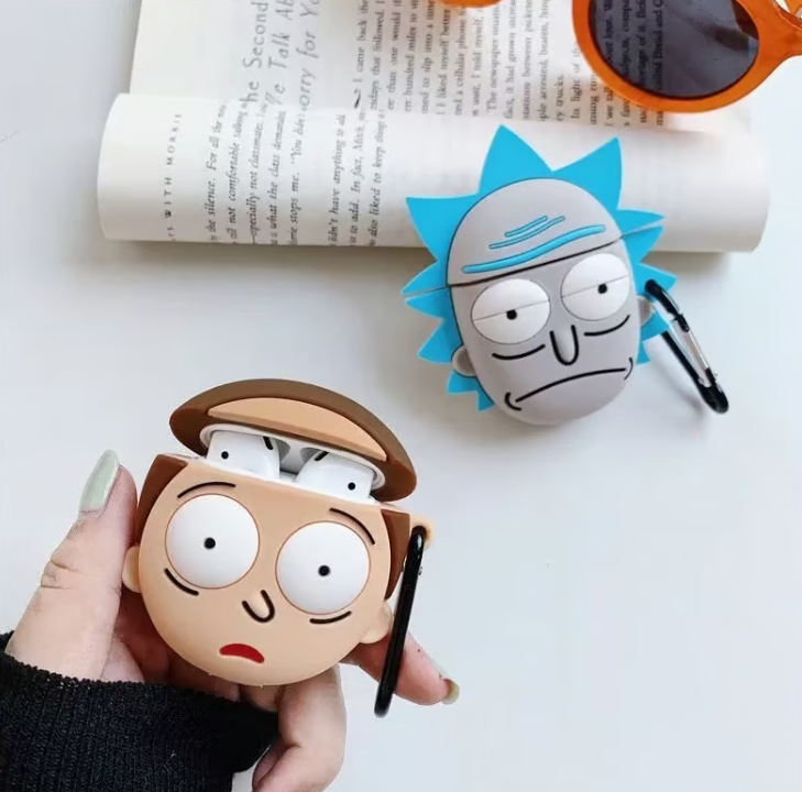 Rick and Morty airpods case - Close Up | Pinky Promise