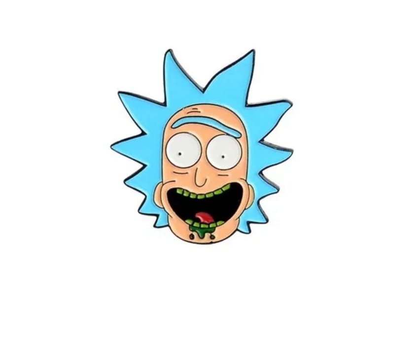 rick and morty pins - Close Up | Pinky Promise