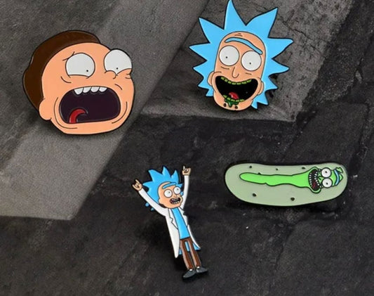 Buy rick and morty pins at Pinky Promise