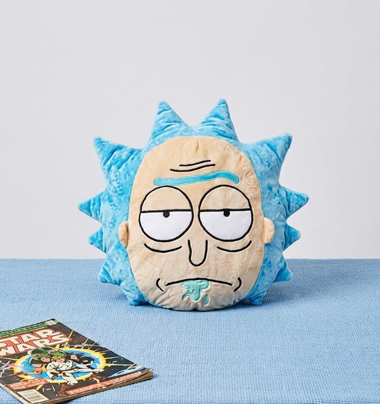 Buy Rick & Morty Rick Sanchez Face Plush Pillow – Decorative Throw Cushion -40 cm at Pinky Promise