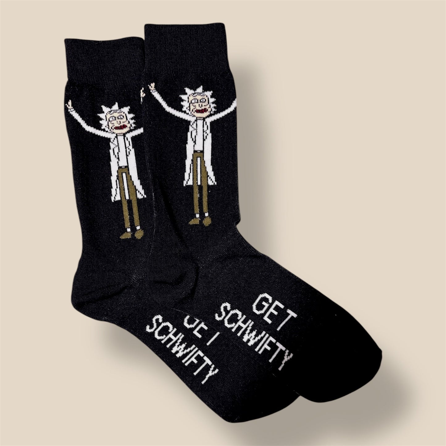 Rick and Morty socks - Close Up | Pinky Promise