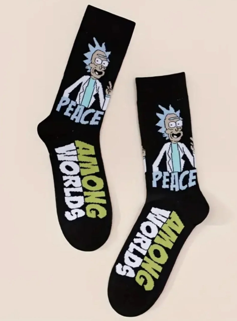 Buy Rick and Morty socks at Pinky Promise