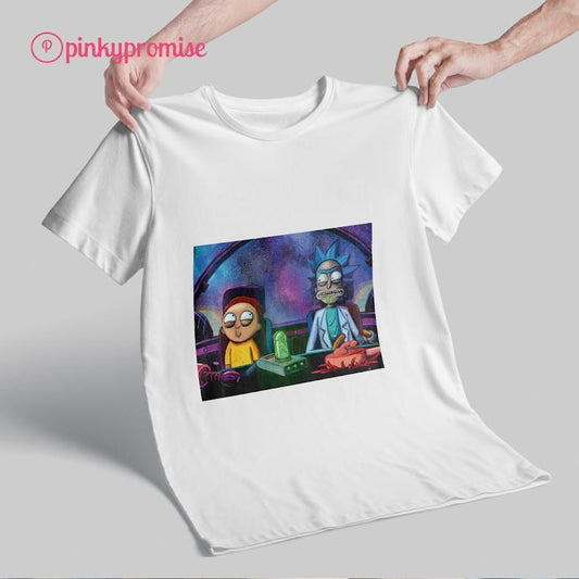 Buy rick and morty spaceship t-shirt at Pinky Promise
