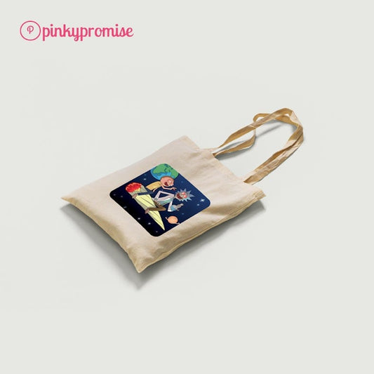 Buy rick and morty tote bag at Pinky Promise