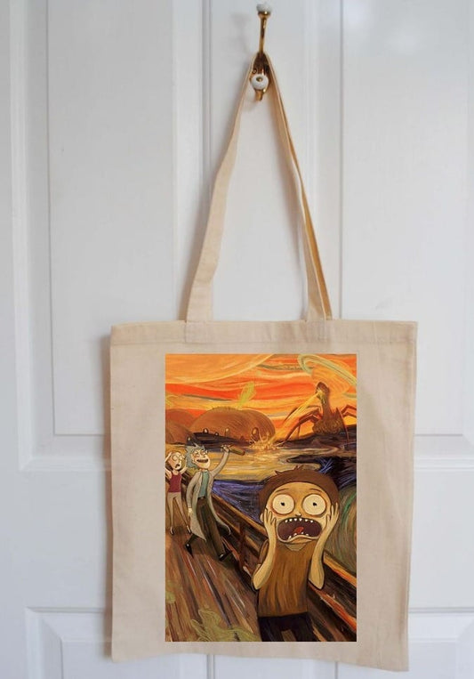 Buy rick and morty tote bag at Pinky Promise