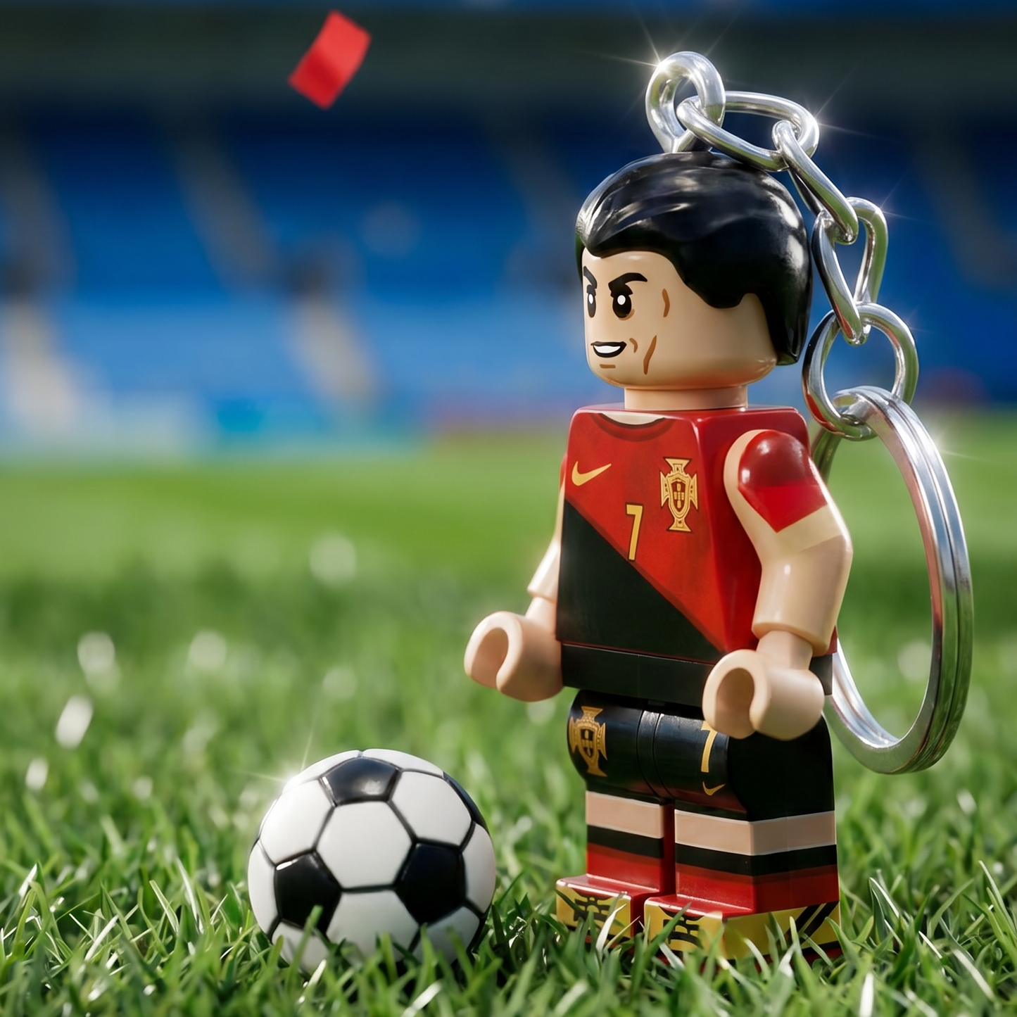 Ronaldo - Portugal football Keychain | Pinky Promise