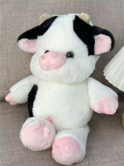 Running Cute cow plush - 35 cm - Photo 7 | Pinky Promise
