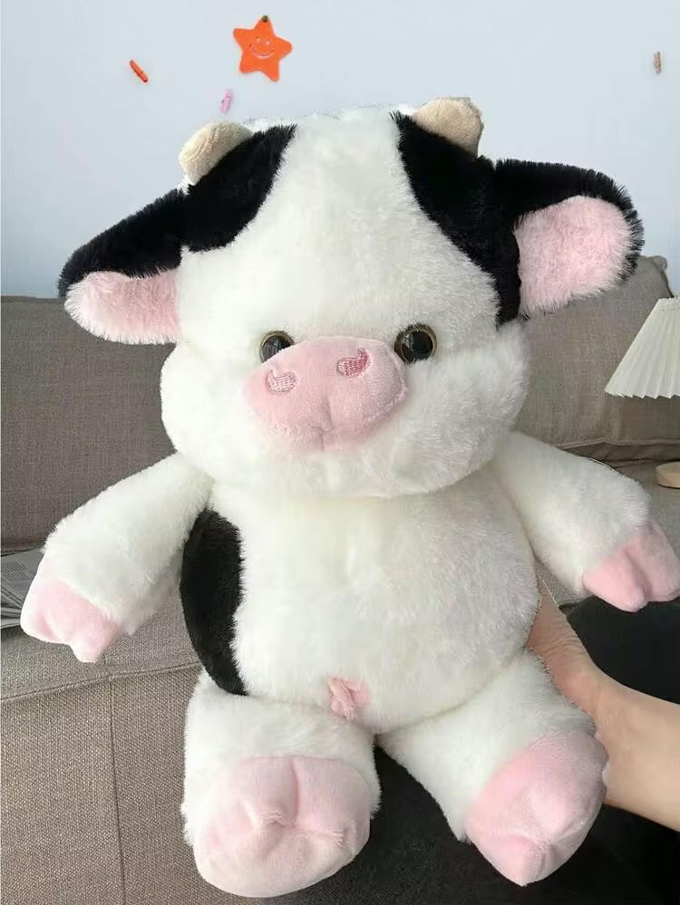Running Cute cow plush - 35 cm - Photo 8 | Pinky Promise