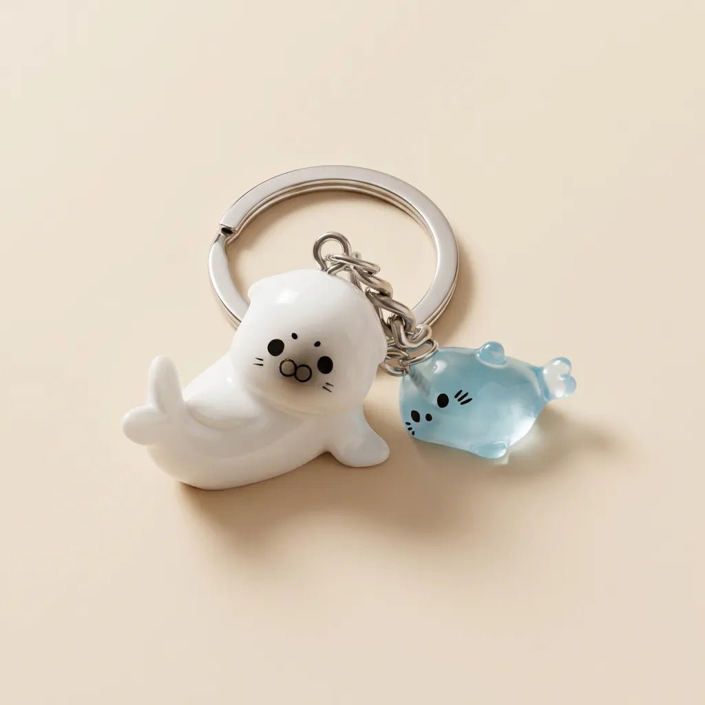 Sea lion - seal keychain - Pinky Promise