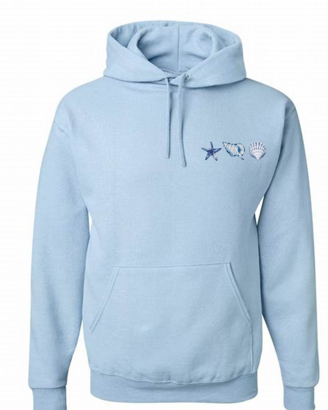 Seashells hoodie - back + front design - Photo 4 | Pinky Promise