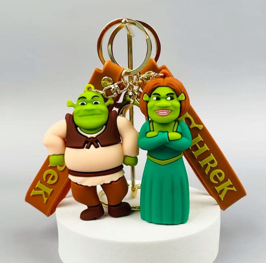 Buy shrek and fiona keychain at Pinky Promise