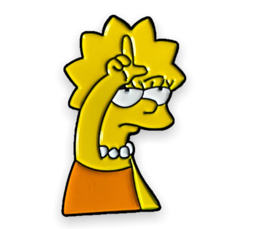 Buy simpsons L pin at Pinky Promise
