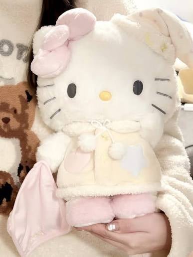 Sleepy Time Hello Kitty Plush Toy – Bedtime Pajama Cuddly Stuffed Animal - 45 cm - Photo 9 | Pinky Promise