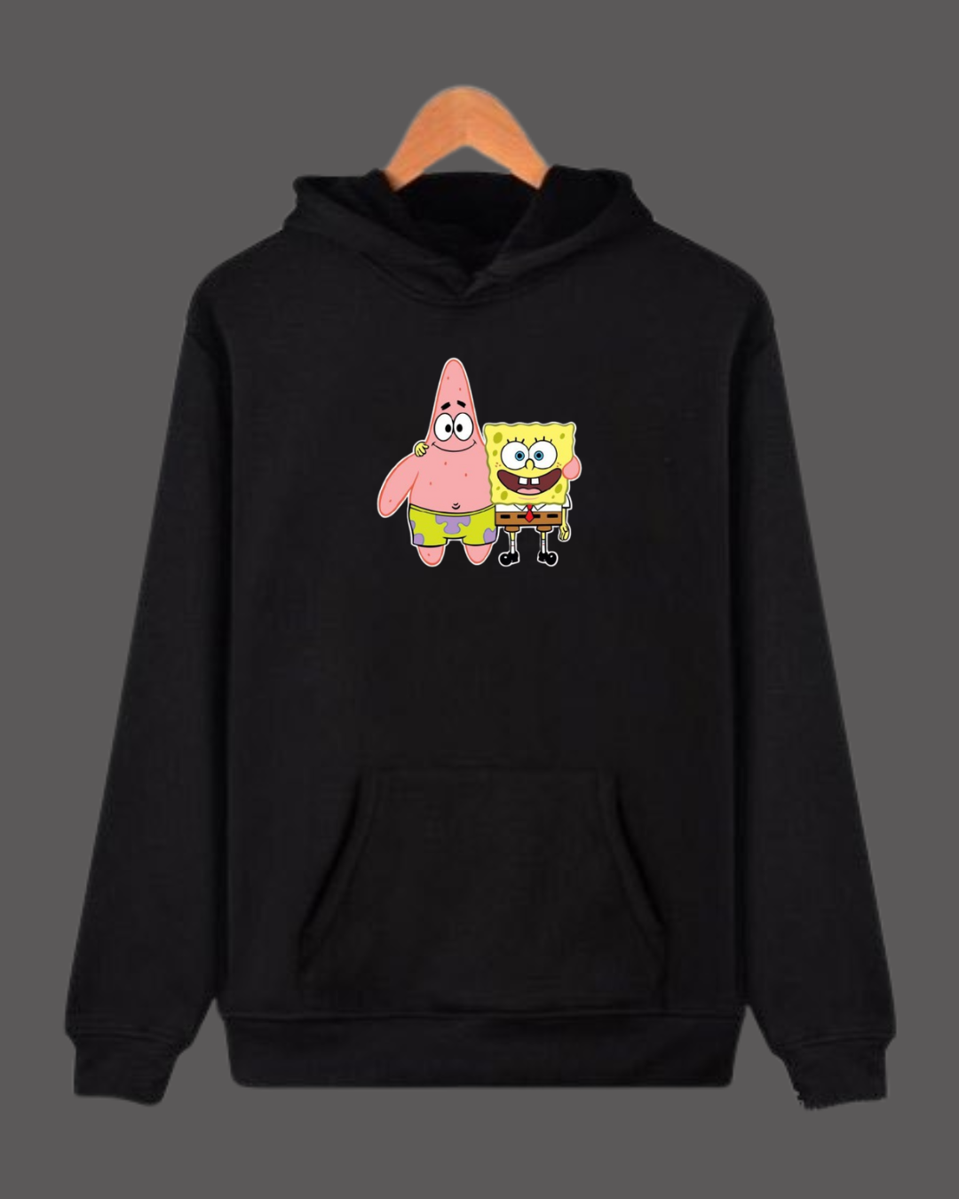 Spongebob and patrick Hoodie - Close Up | Pinky Promise