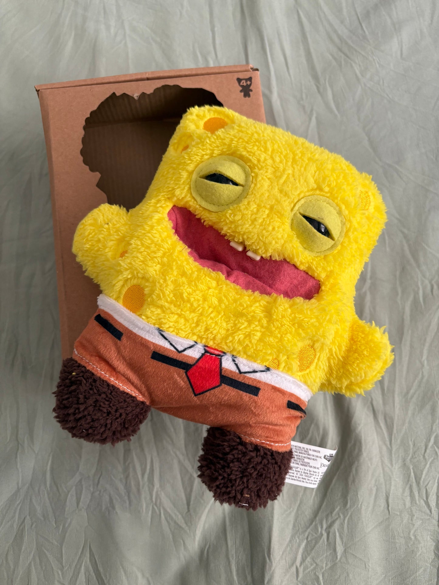 Spongebob funny ugly monster plushy - Close Up | Pinky Promise