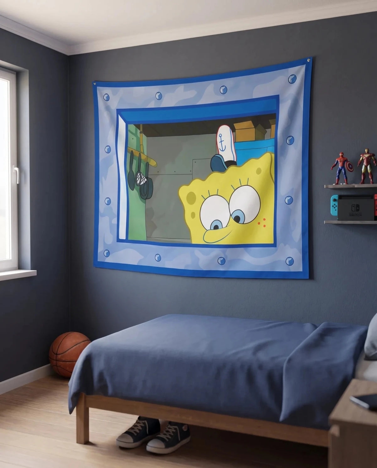 Spongebob room tapestry - Pinky Promise