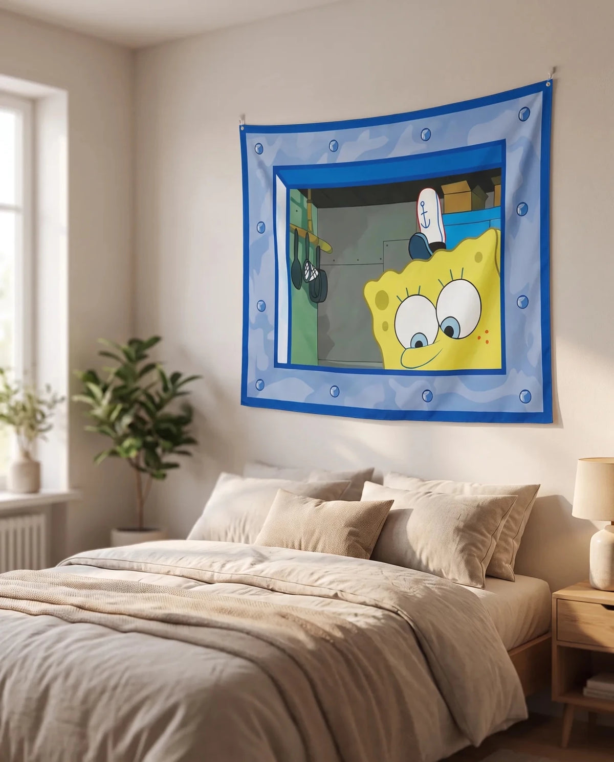 Spongebob room tapestry - Pinky Promise