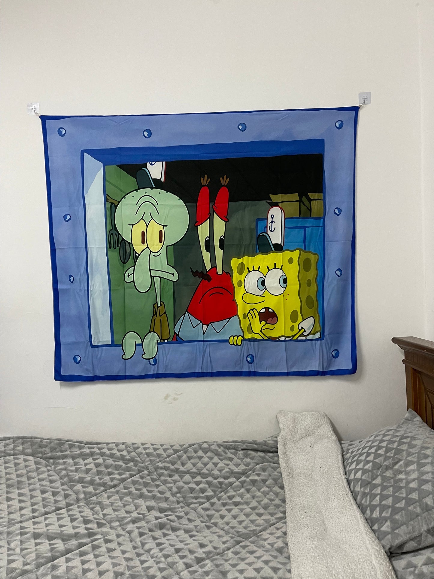 Spongebob room tapestry | Pinky Promise