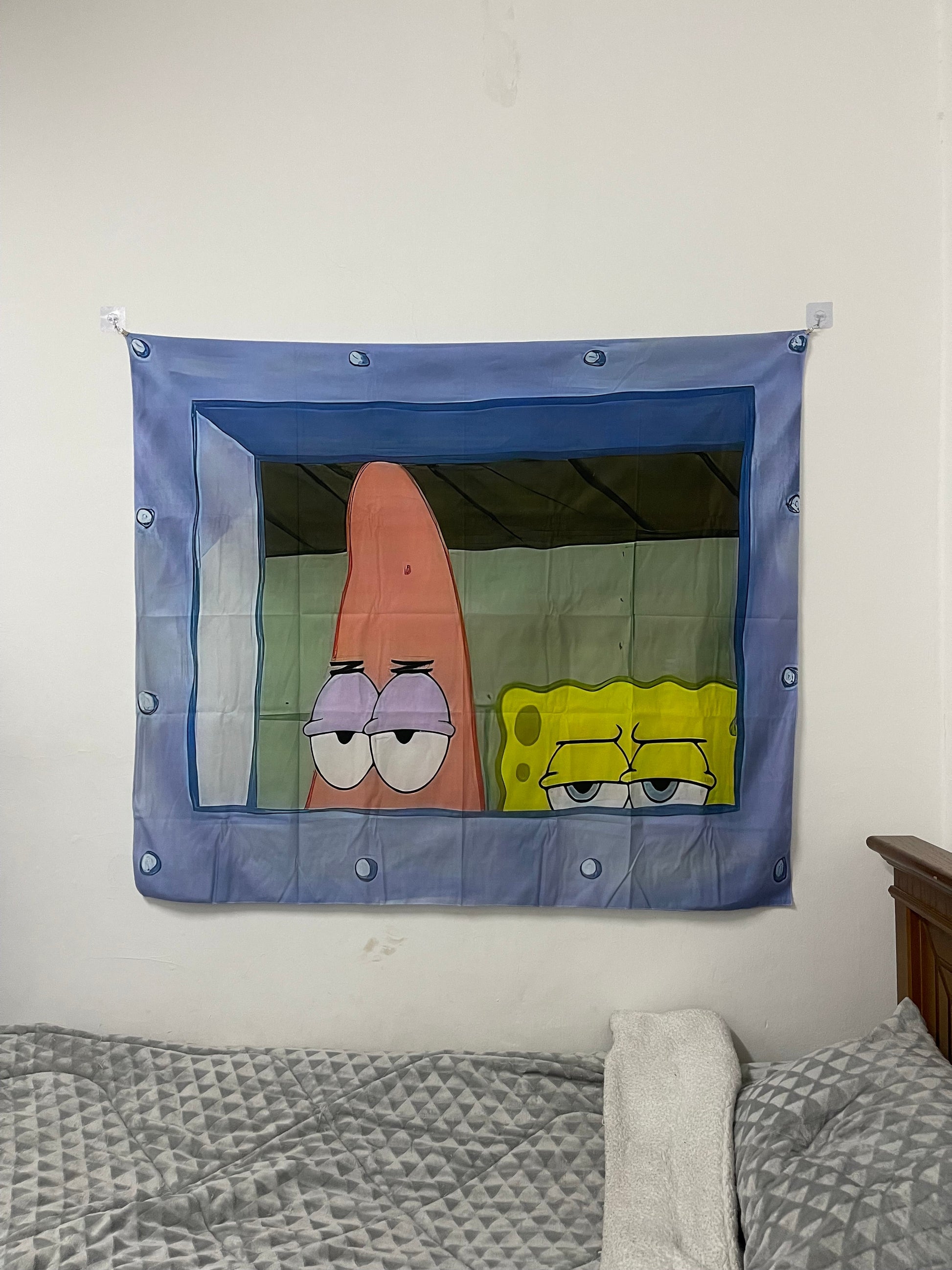Spongebob room tapestry | Pinky Promise