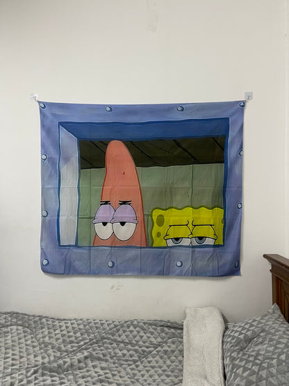 Spongebob room tapestry | Pinky Promise