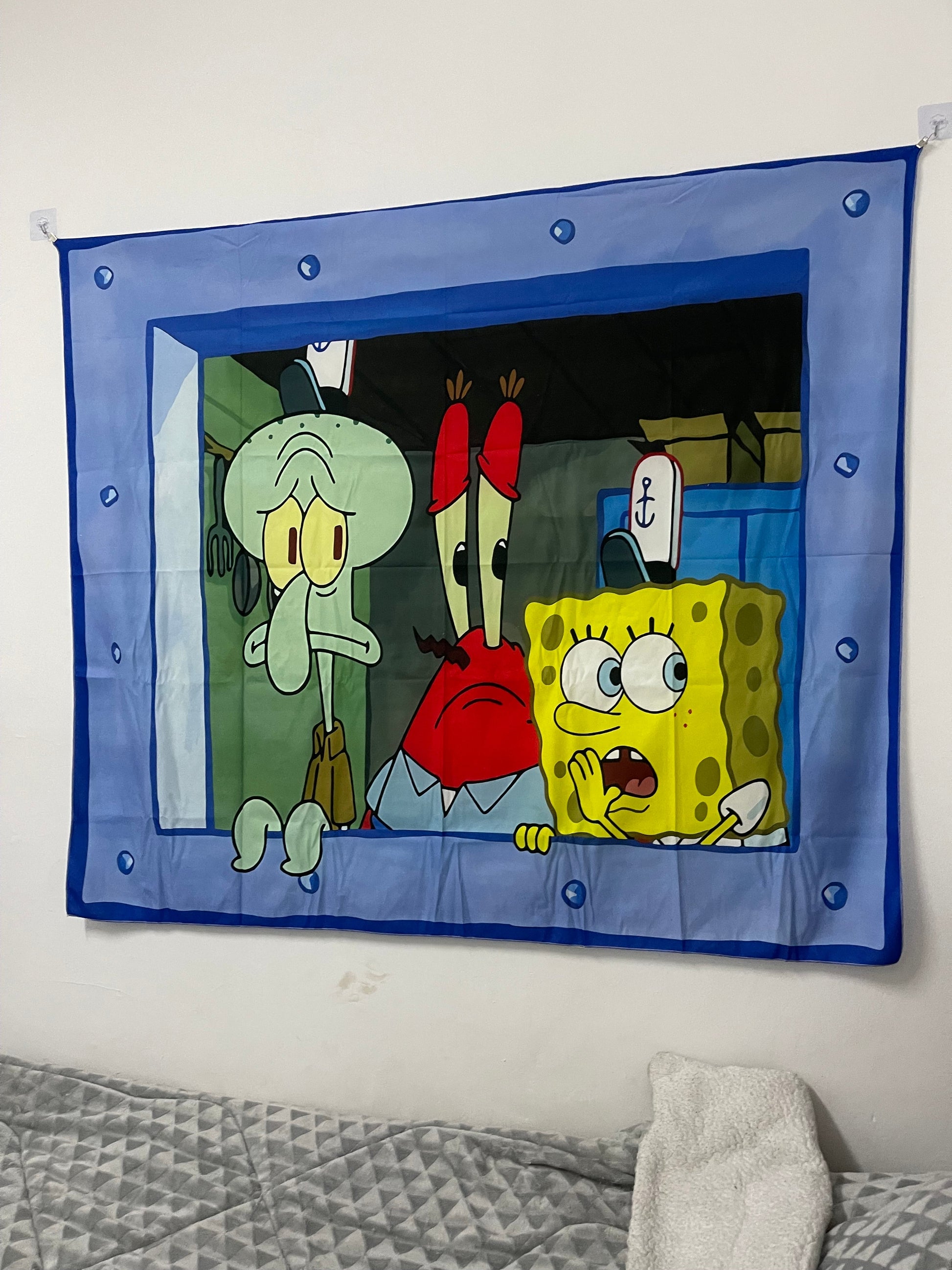 Spongebob room tapestry - Close Up | Pinky Promise