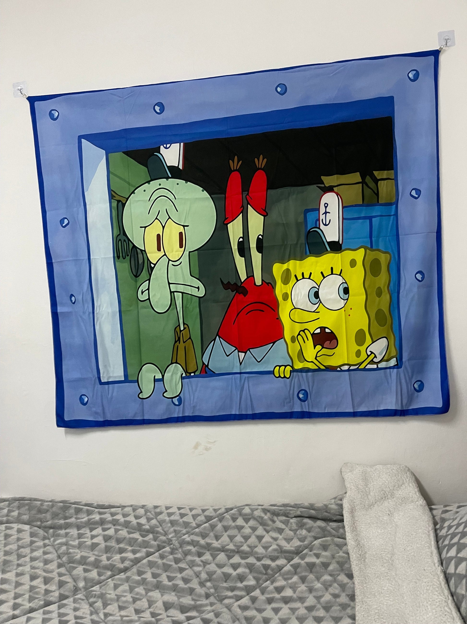 Spongebob room tapestry - Photo 4 | Pinky Promise