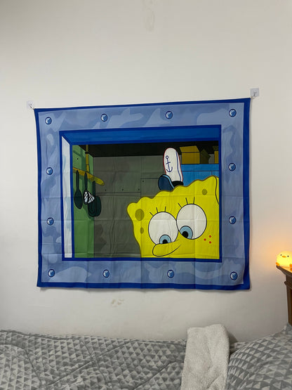 Buy Spongebob room tapestry at Pinky Promise