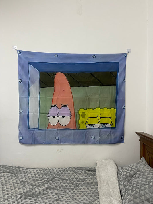 Buy Spongebob room tapestry at Pinky Promise