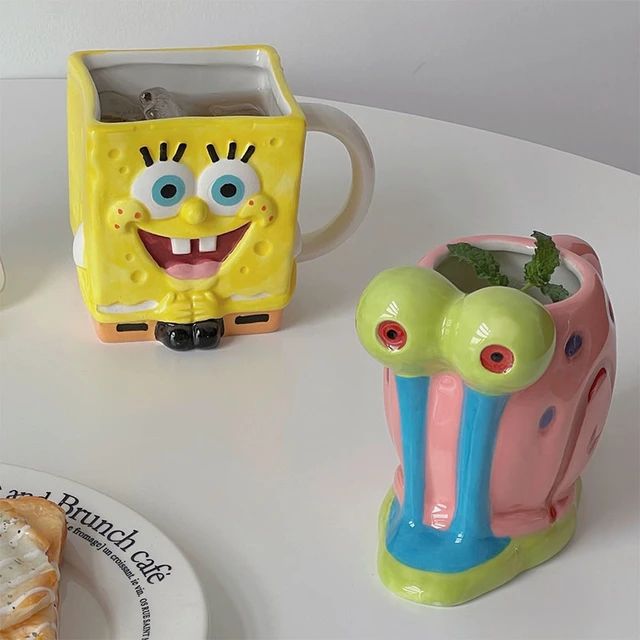 SpongeBob square mug - Close Up | Pinky Promise