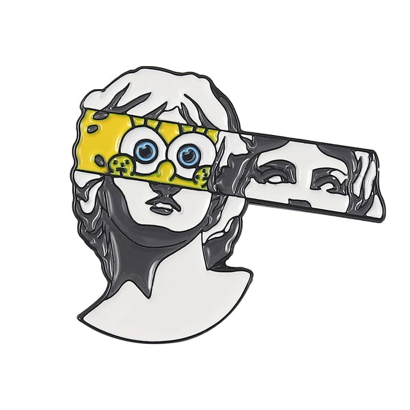 Buy spongebob - statue pin at Pinky Promise