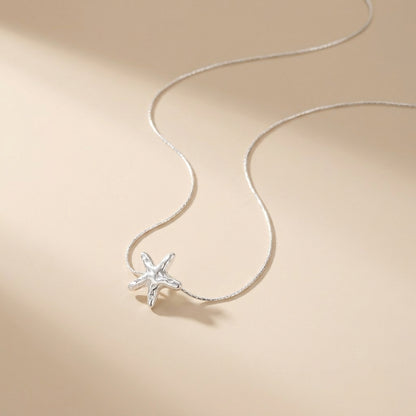 Buy Starfish Pendant Necklace – 925 Sterling Silver at Pinky Promise