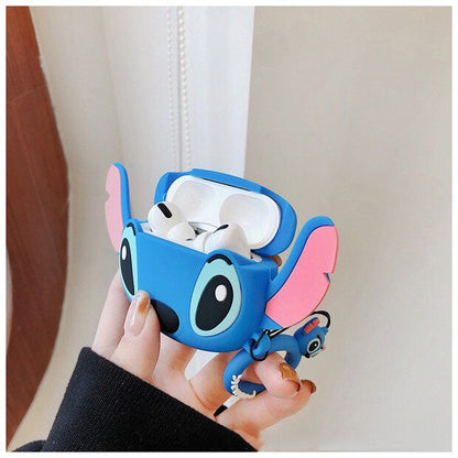 Stitch and Angel airpods cases - Close Up | Pinky Promise