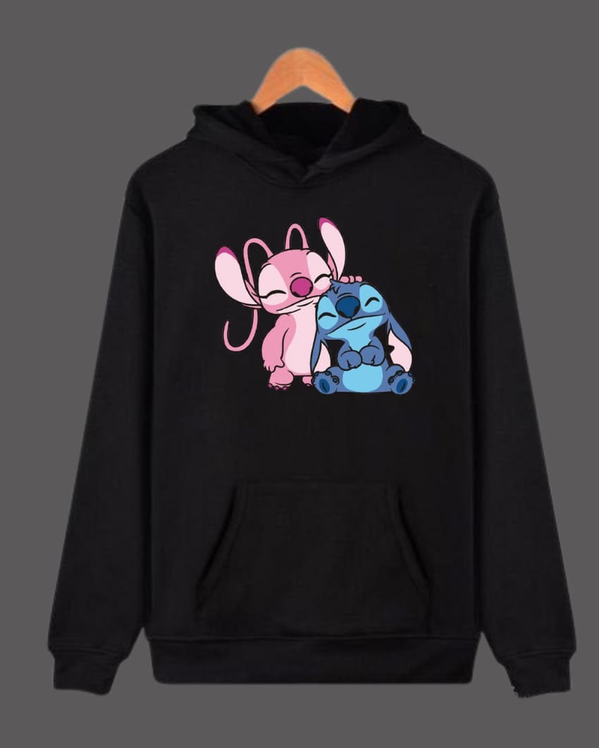 Stitch and Angel Hoodie | Pinky Promise