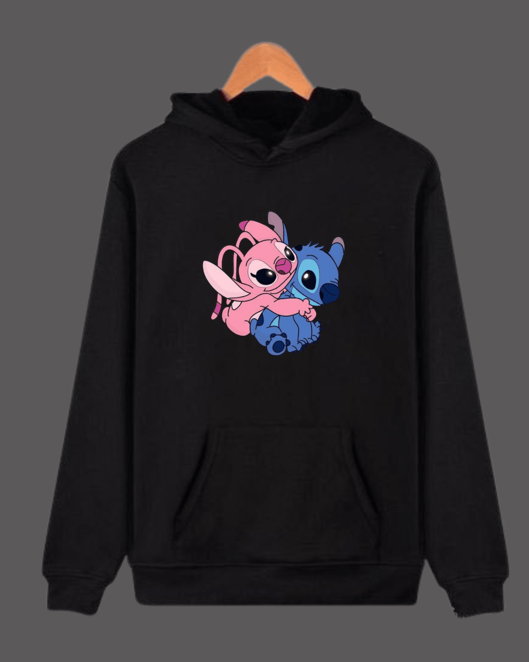 Stitch and Angel Hoodie Kids Sizes | Pinky Promise