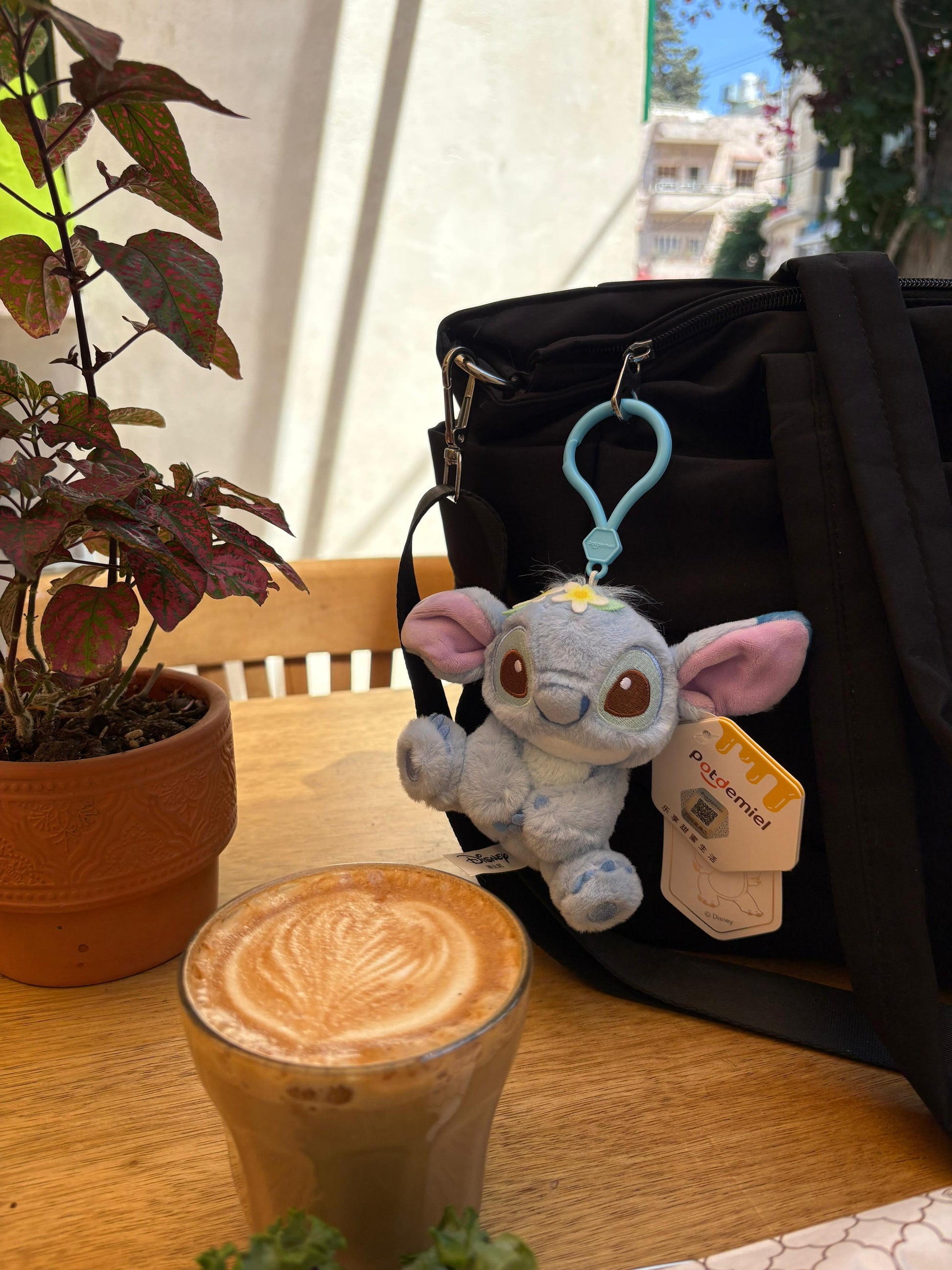 Stitch and angel Plush keychains - Photo 6 | Pinky Promise