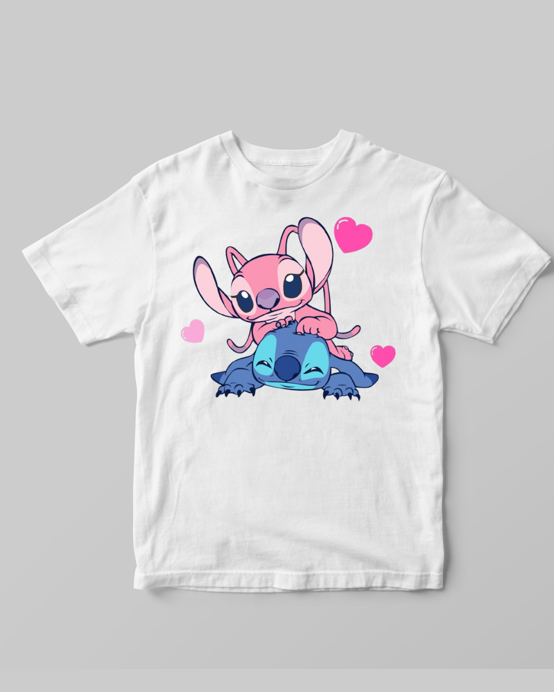 Stitch and angel T-shirt | Pinky Promise