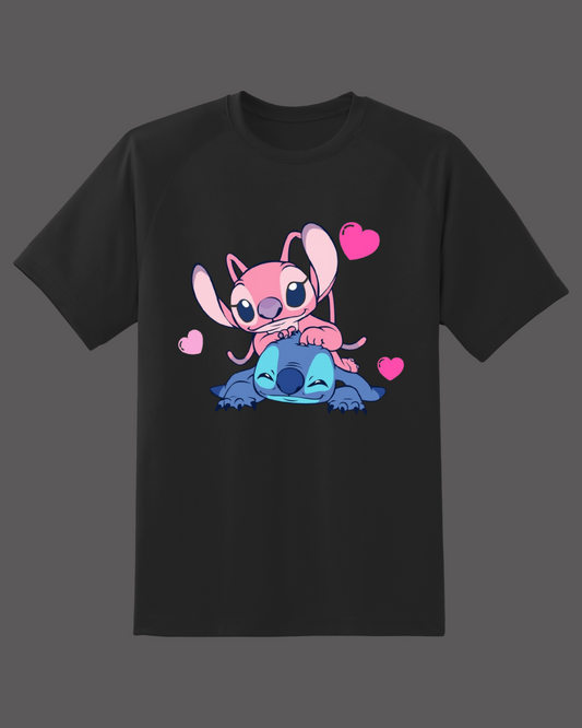 Buy Stitch and angel T-shirt at Pinky Promise